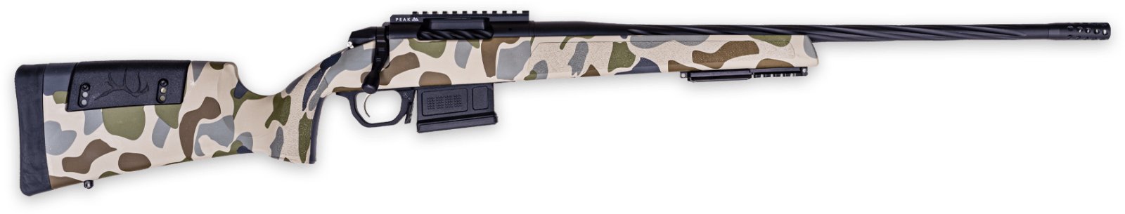 Weatherby 307 Hush 7mm Remington Magnum 26 Inch Graphite Finish Bolt Act...