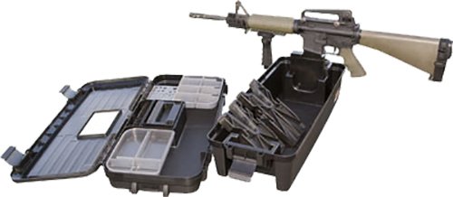 MTM Case-Gard Tactical Range Box with AR Rifle Mount, Black - MTM Case-Gard - TACTICAL RANGE BOX
