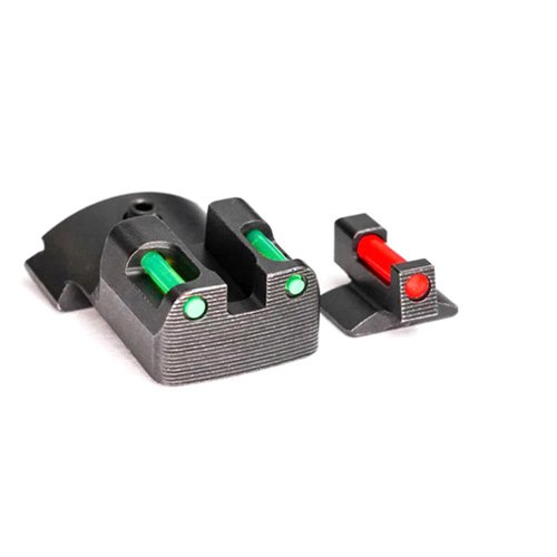 Tag Precision 034BE034BG Fiber Optic Pistol Sights for Kimber 1911 TSF - TAG Precision