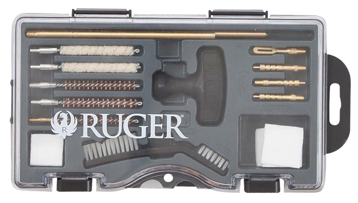 Allen Ruger Rimfire Cleaning Kit and Molded Tool Box Gray 27822