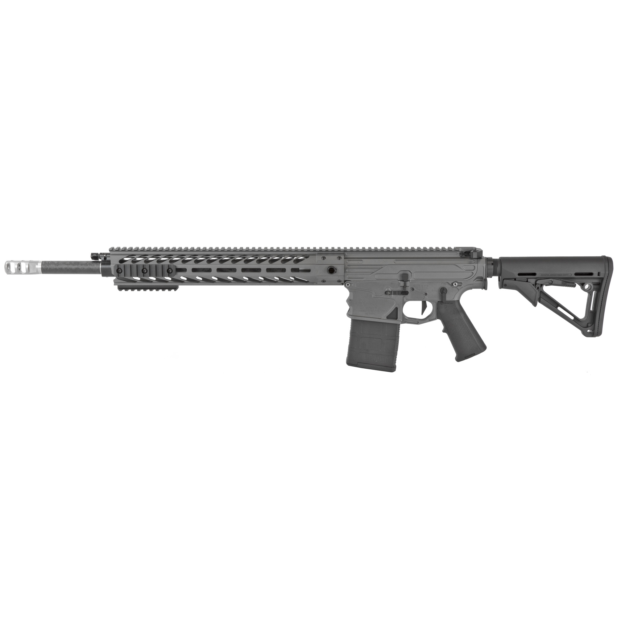 Nemo Arms XO65CM20CF 6.5 Creedmoor Rifle, 20" Carbon Barrel, M-LOK, Grey