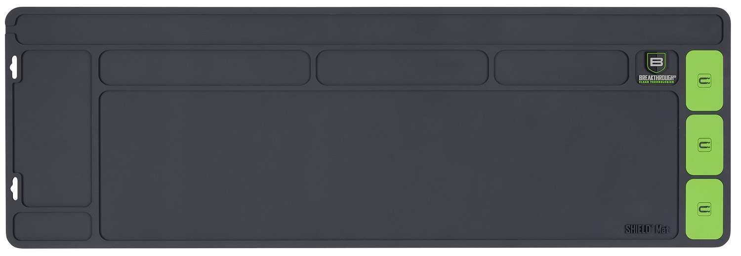 Breakthrough Clean BT-SGM-R Shield Mat Gray/Green PVC 35.88"x11.88" - Breakthrough Clean