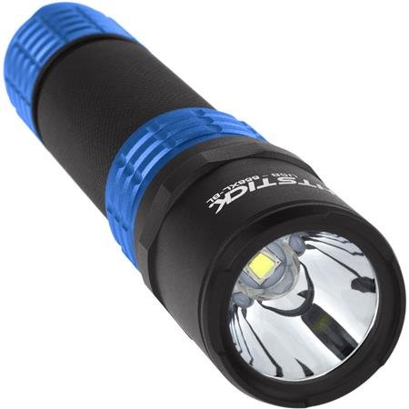 Night Stick Metal USB Rechargeable Multi Tactical Flashlight Blue - Case of 2