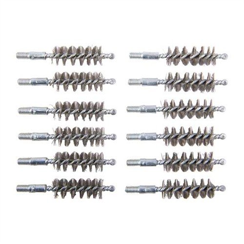 Brownells Standard Line Brush 10MM/.40/.41 Cal Handgun Ss 12 Pack
