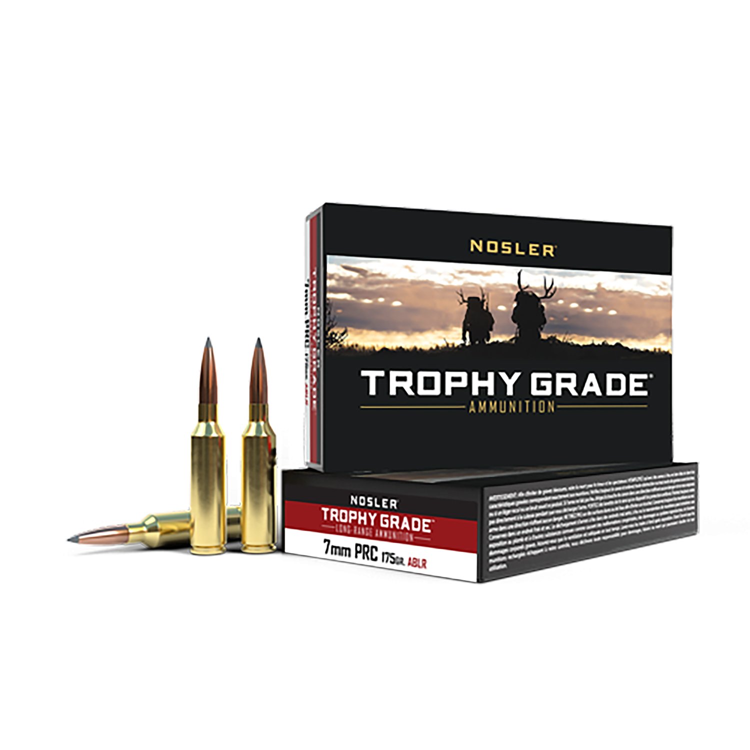 Nosler 61239 7mm PRC 175gr AccuBond LR Ammo 20 Rounds - Nosler - NOSLER ACCUBOND LONG-RANGE