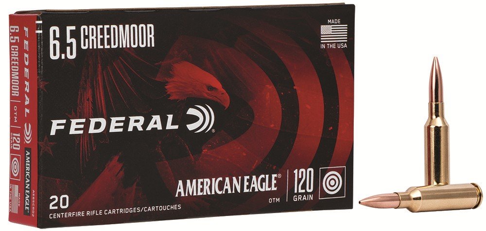 Federal AE65CRD2 6.5 Creedmoor 120GR OTM 20RD Rifle Ammo - Federal Premium Ammunition - OPEN TIP MATCH