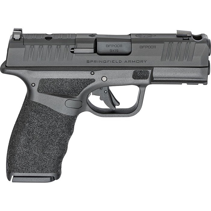 Springfield HCP9379BOSP-15-COMP Hellcat Pro 9mm 3.7" Black Optic Ready