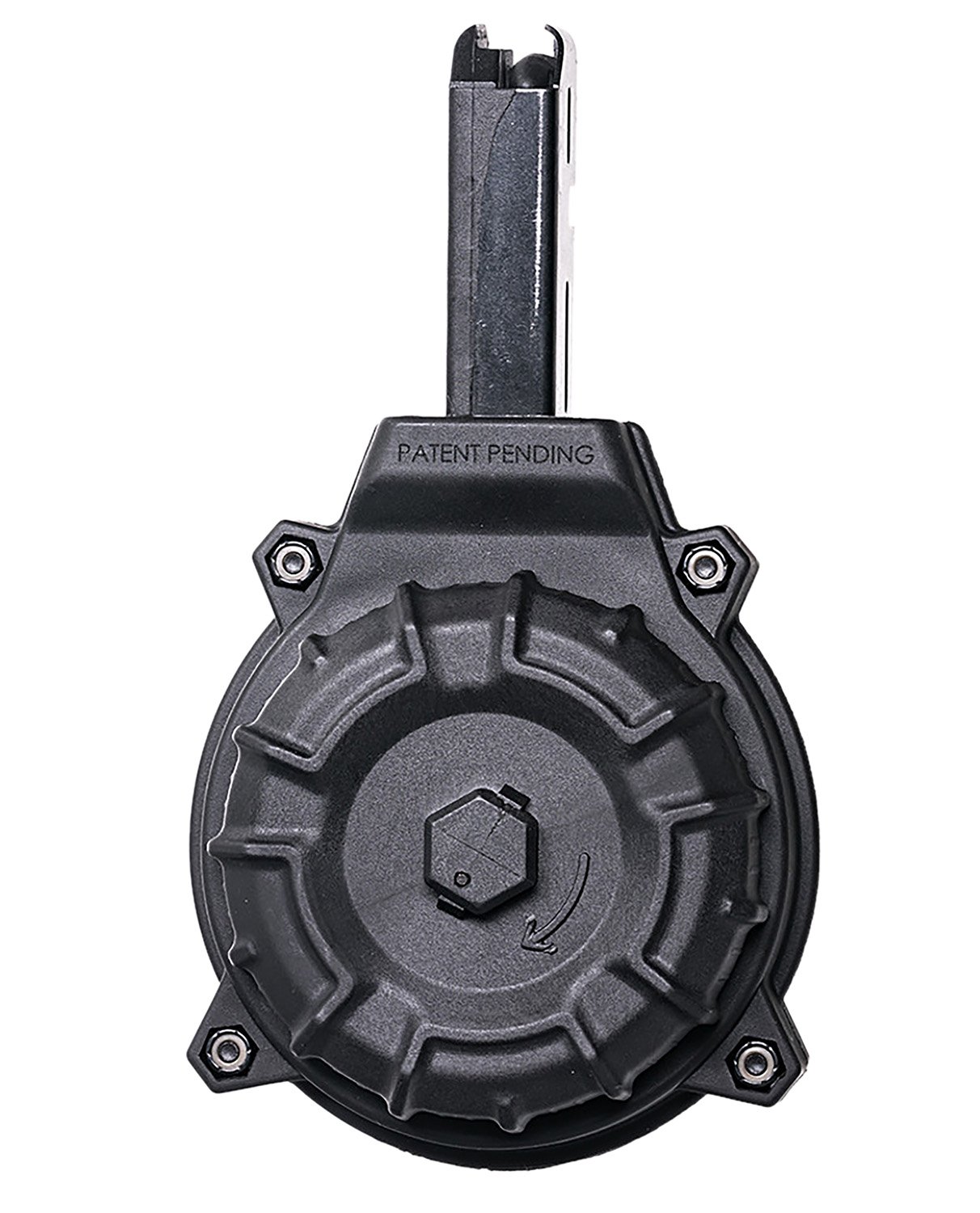 ProMag DRMA105 40rd Drum .45 ACP Black Polymer Magazine