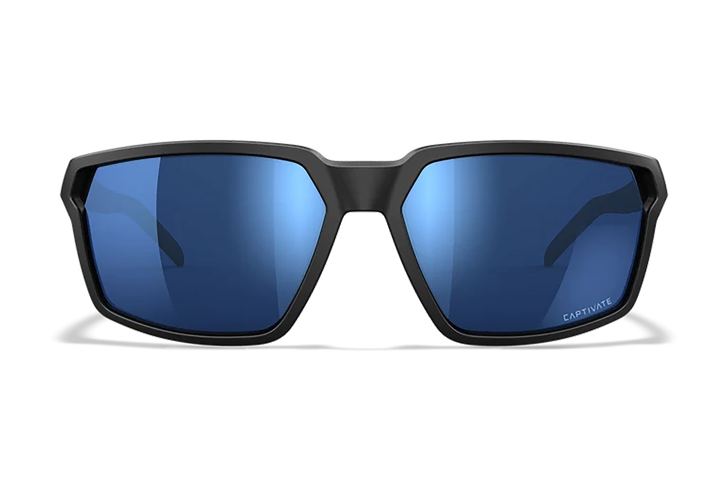 Wiley X AC6SRA09 Sierra M/L Blue Mirror Lens Polycarbonate Matte Black Frame - WILEYX - MATTE BLACK