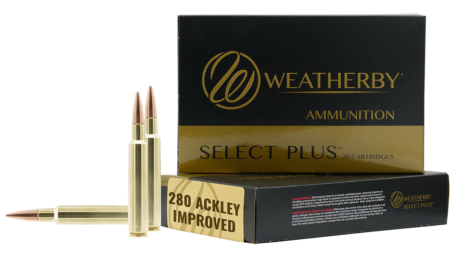 Weatherby F280A150SCO Select Plus .280 Ackley 150gr Swift Scirocco Ammo - Weatherby - SWIFT SCIROCCO
