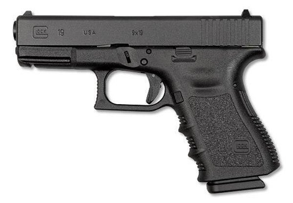 Glock Gen 3 19 Compact 9mm 10+1 4.02" Barrel Black