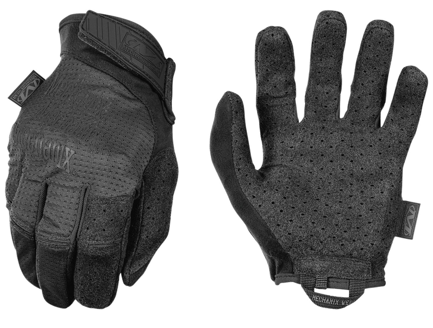 Mechanix Wear MSV55009 Specialty Vent Covert Black Suede Medium Velcro... - Mechanix Wear - TOUCHSCREEN