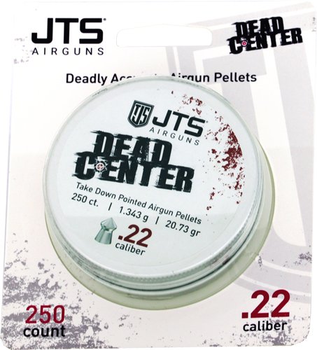 JTS PELLETS DEAD CENTER 22 POINTED 20.73 GR 250CT - JTS - 22