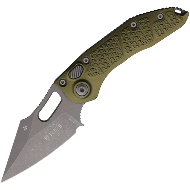 Microtech Stitch 169-10APOD Auto 3.75 In S/E Apocalyptic OD Green