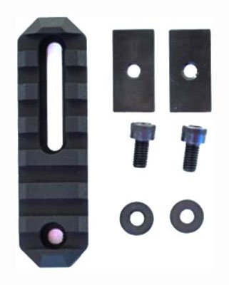 GrovTec GTSW259 AR-15 Forearm Picatinny Rail Adapter Aluminum Black - Grovtec