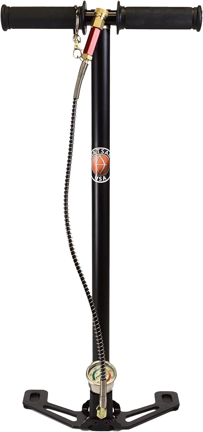 Hatsan USA HA91015 PCP Hand Pump 3625 PSI Black Microbore Hose - HATSAN - 3625 PSI