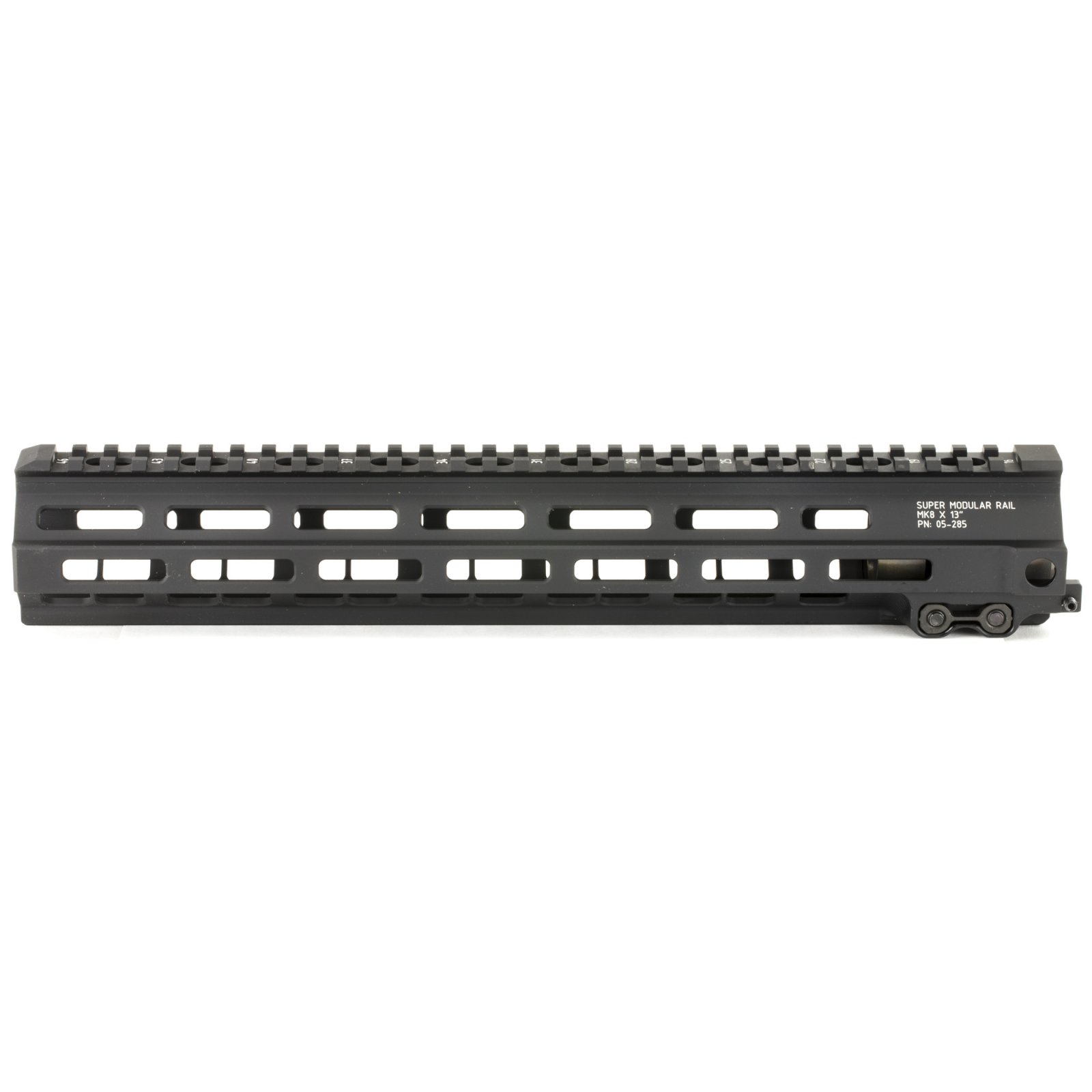 Geissele 05285B 13.5" MK8 Super Modular Rail M-LOK 6061-T6 Black