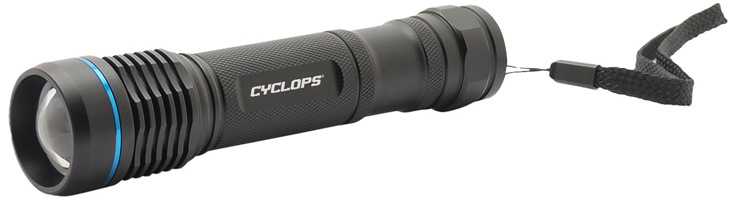 Cyclops CYCFLS700 Steropes 700 Black 400/700 Lumens LED Flashlight - CYCLP