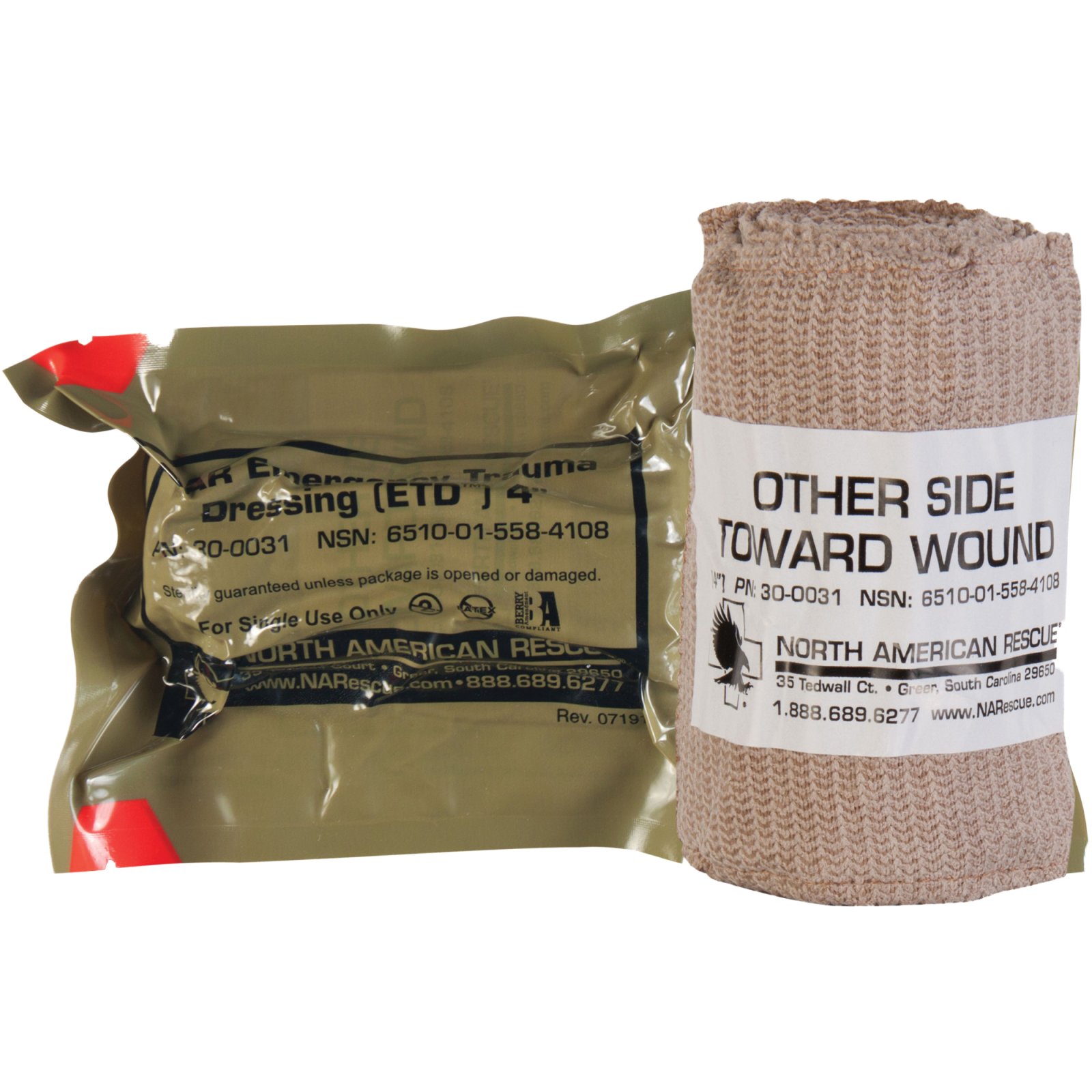 Buy NAA Emergency Trauma Dressing 4 In 30-0031 online