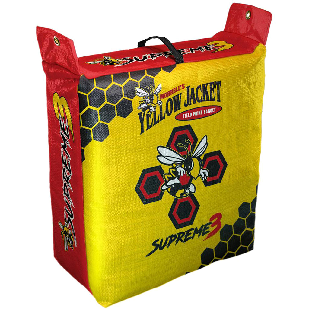 Yellow Jacket Supreme 3 Bag Target by Morrell - Model 104, Multi-Layered Density Design, Internal Frame System, Weatherproof