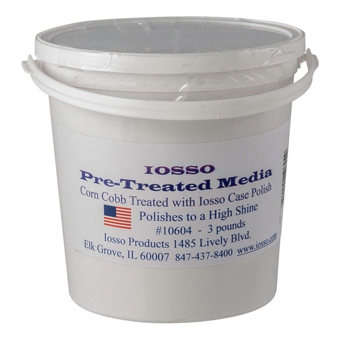 Iosso PRODUCTS PRE-TREATED CORN COB AND CASE POLISH COMBO 3LBS