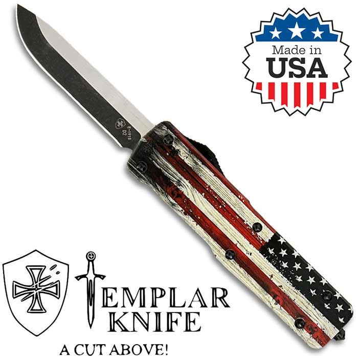 PL TPLR LA-WUS-32-1 US Flag 3.25in Decal Straight Accessory