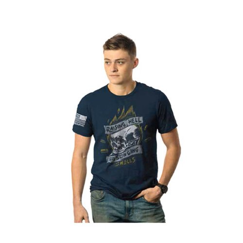 Nine LINE APPAREL RHSS T-SHIRT MIDNIGHTNAVY S - NINE LINE APPAREL