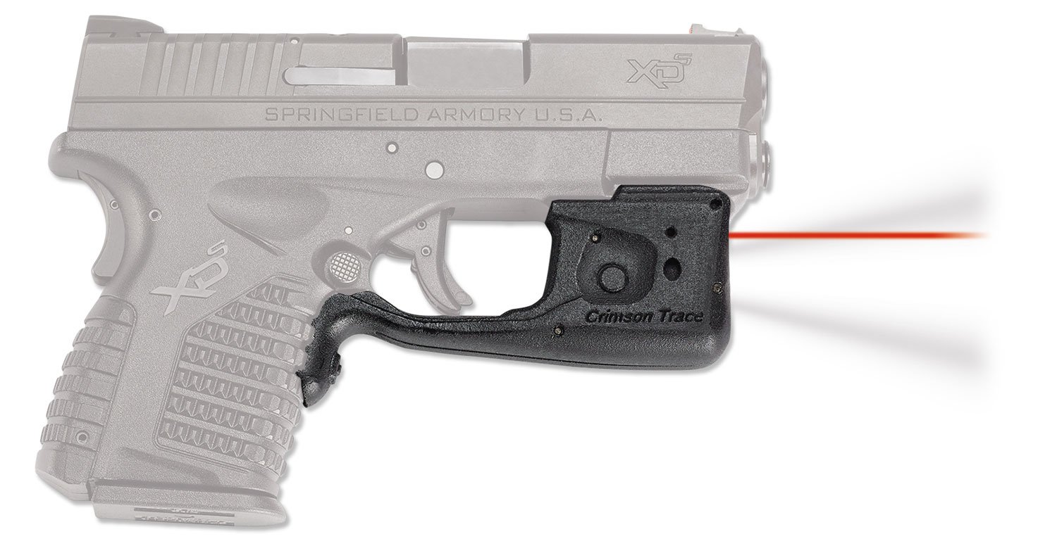 Crimson Trace 01-5790-1 LL-802 Laserguard Pro Black Red Laser Springfie... - Crimson Trace - 0.50" AT 50 FT