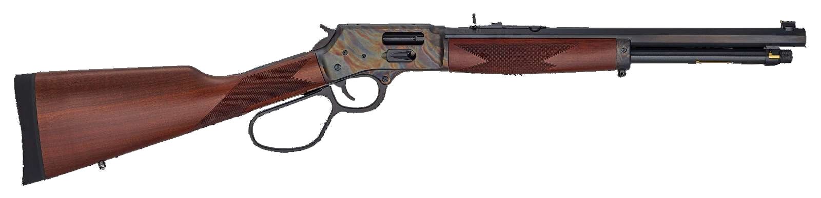 Henry H012GMRCC Big Boy Side Gate 38 Special 357 Mag 7+1 16.50" Blued Octagon Barrel Color Case Hardened Steel American Walnut Right Hand - Henry Repeating Arms - 357 Magnum | 38 Special