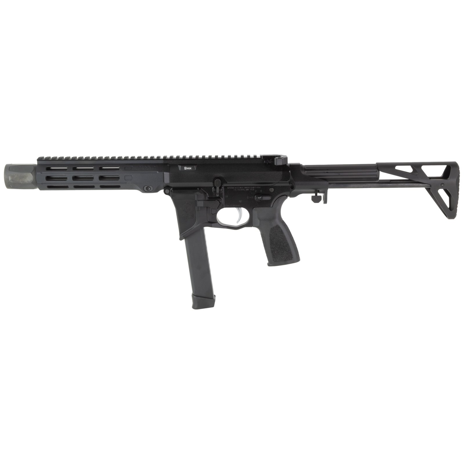 Maxim MD9 CQB Semi-automatic SBR 9MM 5.5" Black 33