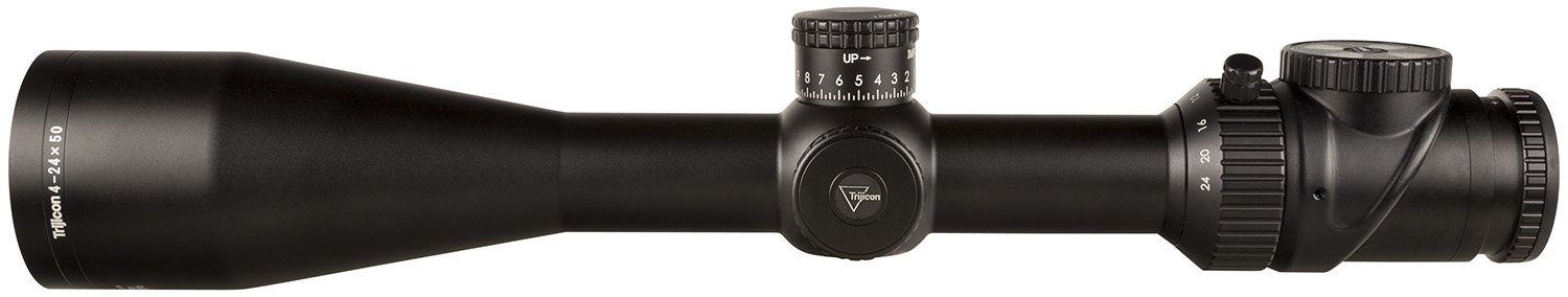 Trijicon AccuPoint 4-24x50mm Scope, 30mm Tube, Duplex Green Dot Reticle, Satin Black, Long-Range Precision - TRJ*200162 - 50MM