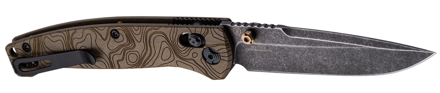 HOG 24453 MYSTO 3.4 CLIP PNT BLK STONEWASH - Hogue - DROP POINT