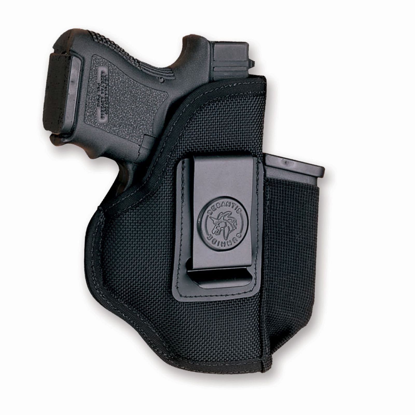 DeSantis N87BJ77Z0 Pro Stealth IWB Holster Black Nylon Ambidextrous