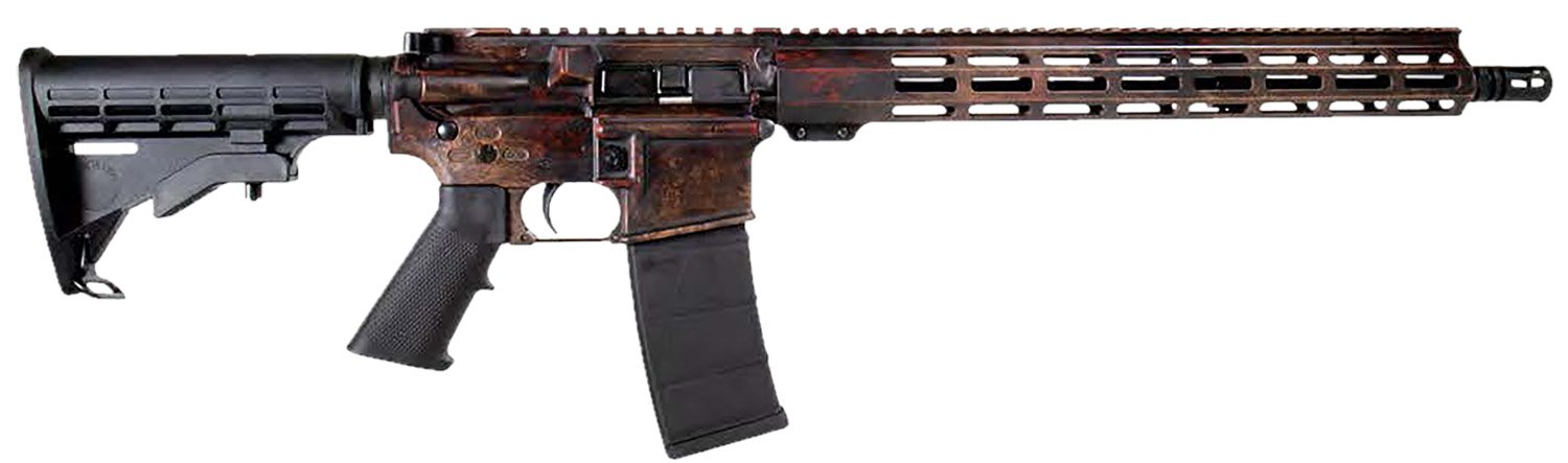 Shark Coast 300-061-1000-23 5.56 NATO 16" Semi-Auto Rifle Rust Finish