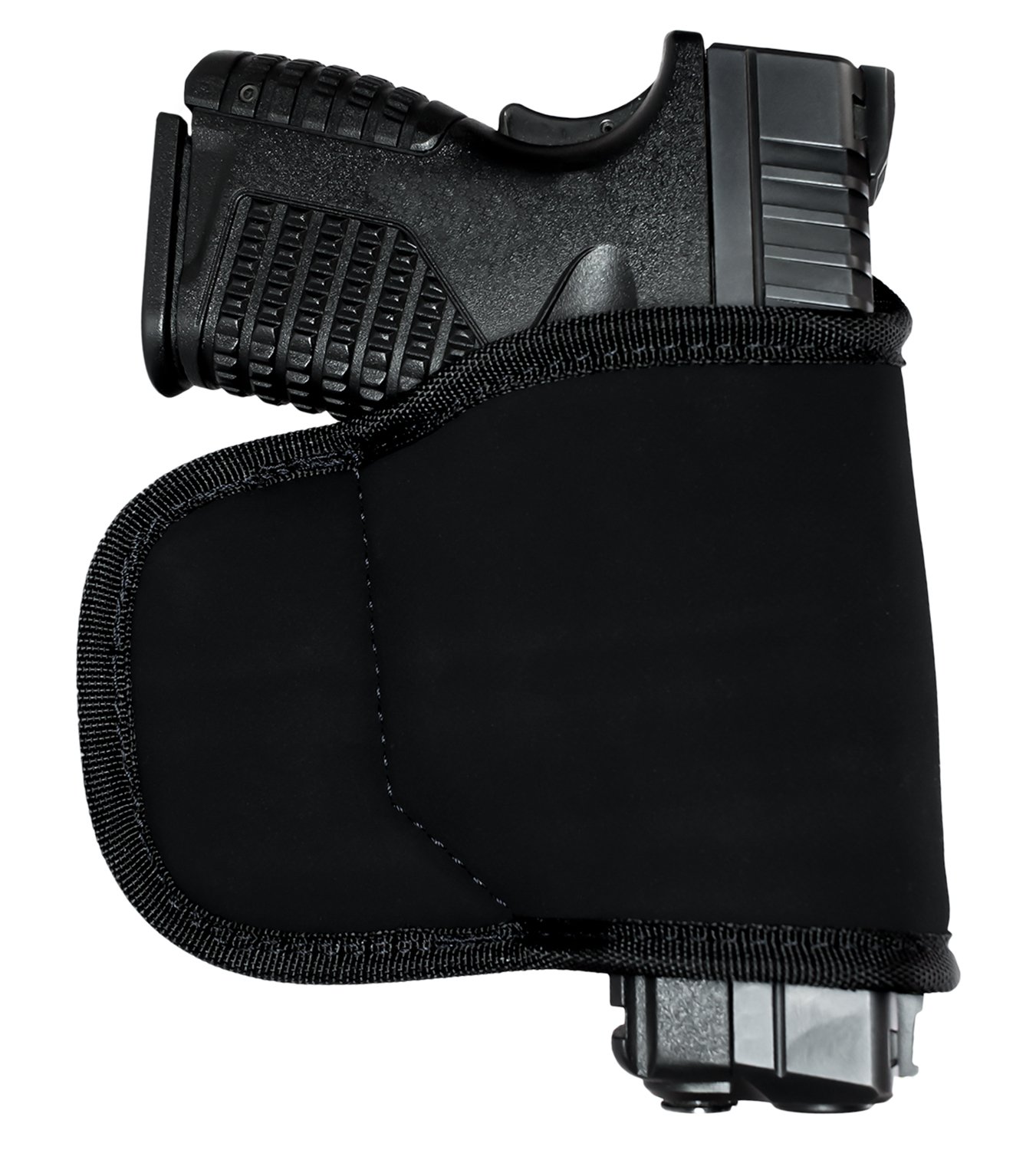 GrovTec GTHL15098BLK Multi-Fit OWB Holster Black Suede Right Hand 98 - Grovtec - BLACK