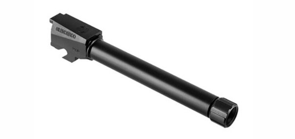 SilencerCo AC2413 9mm Threaded Barrel 5.46" Black Nitride Stainless Steel - SilencerCo - 9mm