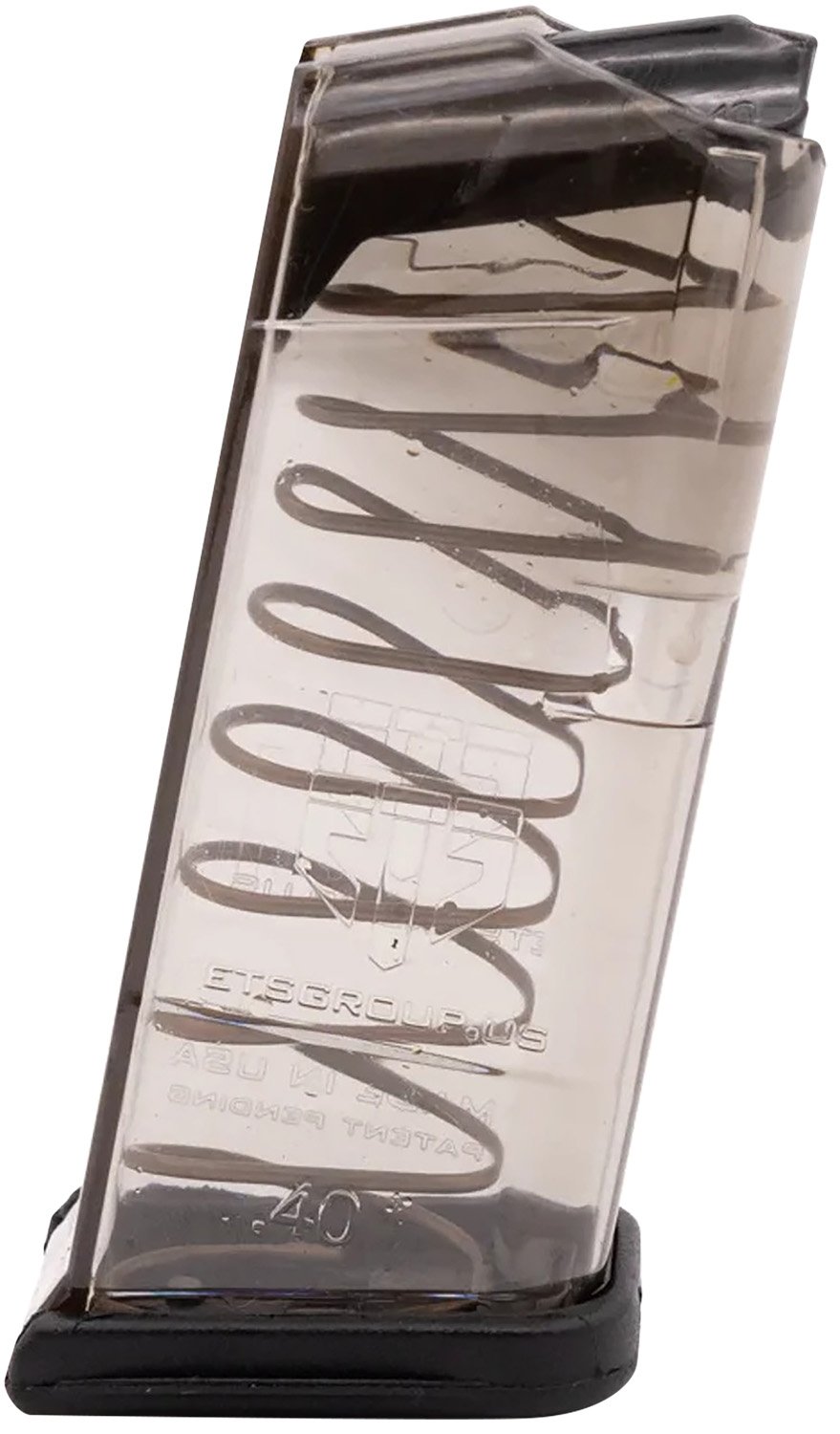 Buy ETS Group Glk27 Pistol Mags 9RD 40 S&W Compatible W/ Glock 27 Clear Polymer online