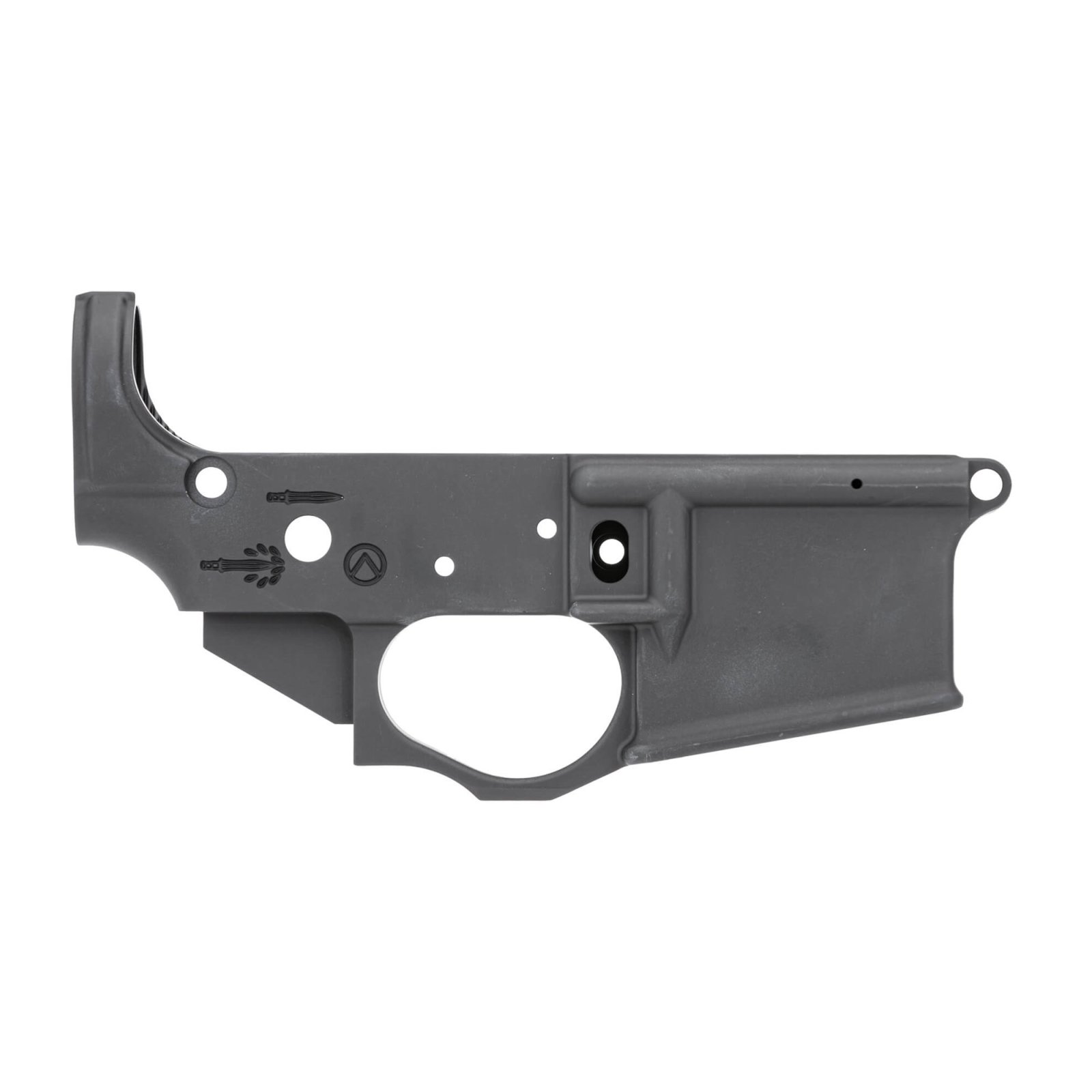 Spike's Tactical STLS021 Spartan AR-15 Lower Receiver 7075-T6 Aluminum Black