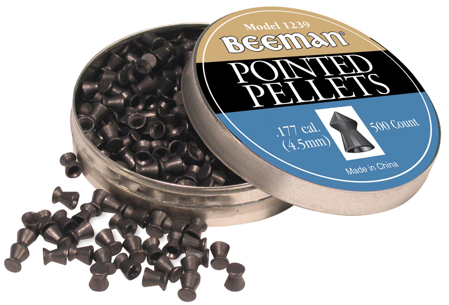 Beeman .177 Caliber Pellets Pointed Per 500 1239