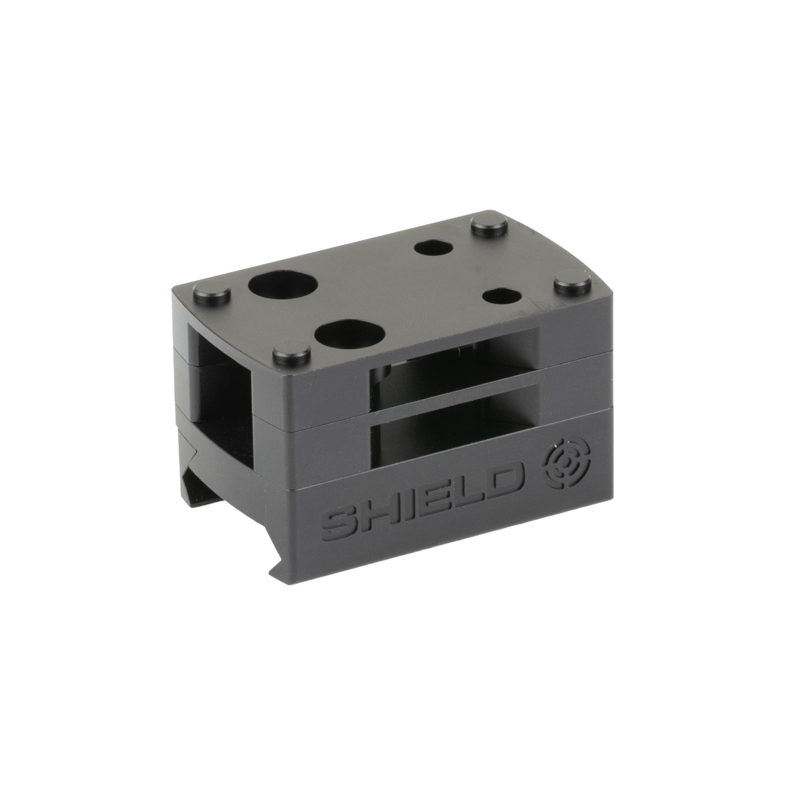 Shield Sights Picatinny to Weaver Mount Black Triple H Spacers Aluminum