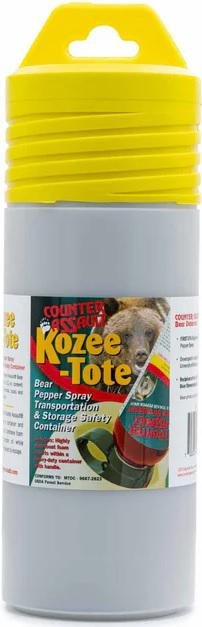 COUNTER 1506-7055 Kozee-Tote Carrier fits 8.1/10.2oz bear spray