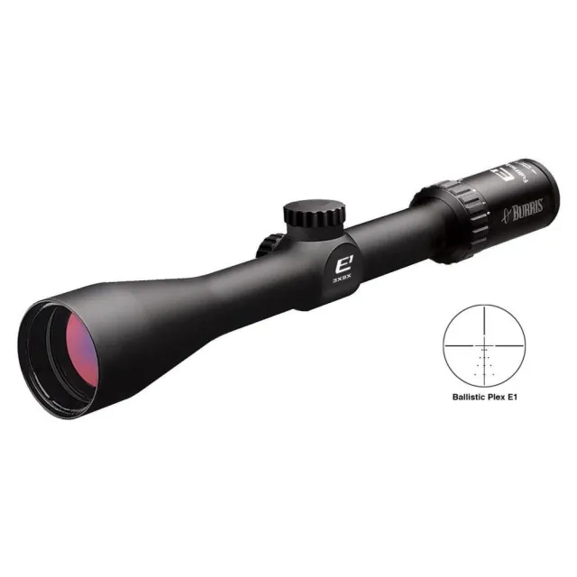 Burris Optics 200320 Fullfield E1 Black Hi-Lume Multicoating Waterproof/Fogproof/Shockproof BALLISTIC PLEX E1 - Burris Optics