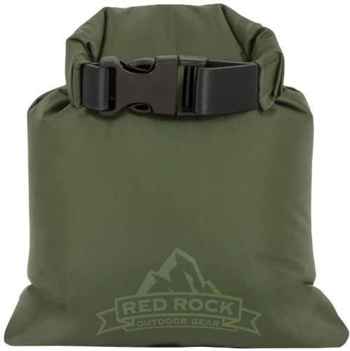 Red Rock Roll Top Dry Bag 1 Liter Waterproof OD