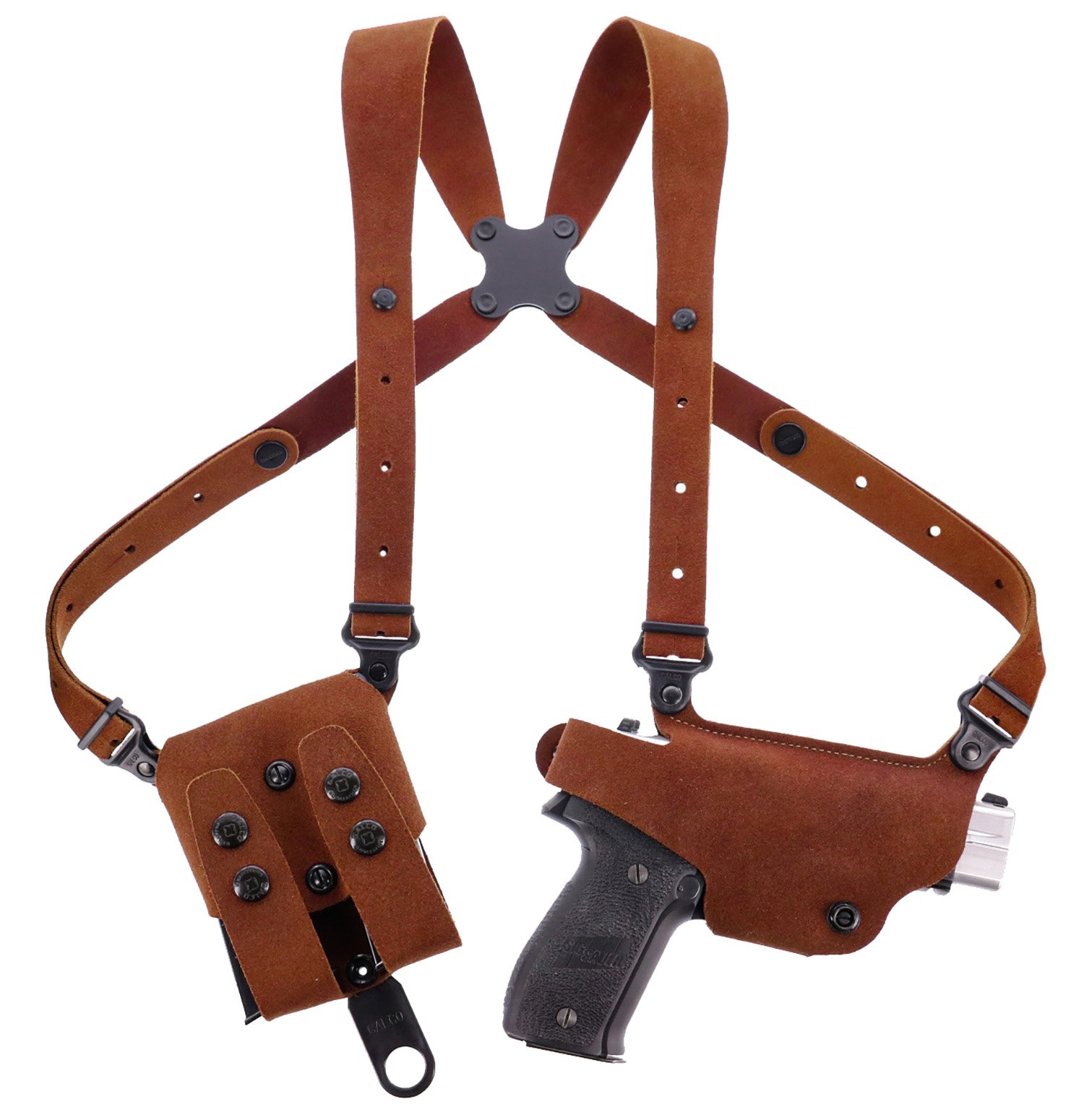 Galco CL2204 Classic Lite 2.0 Shoulder Holster Natural Leather Right Hand