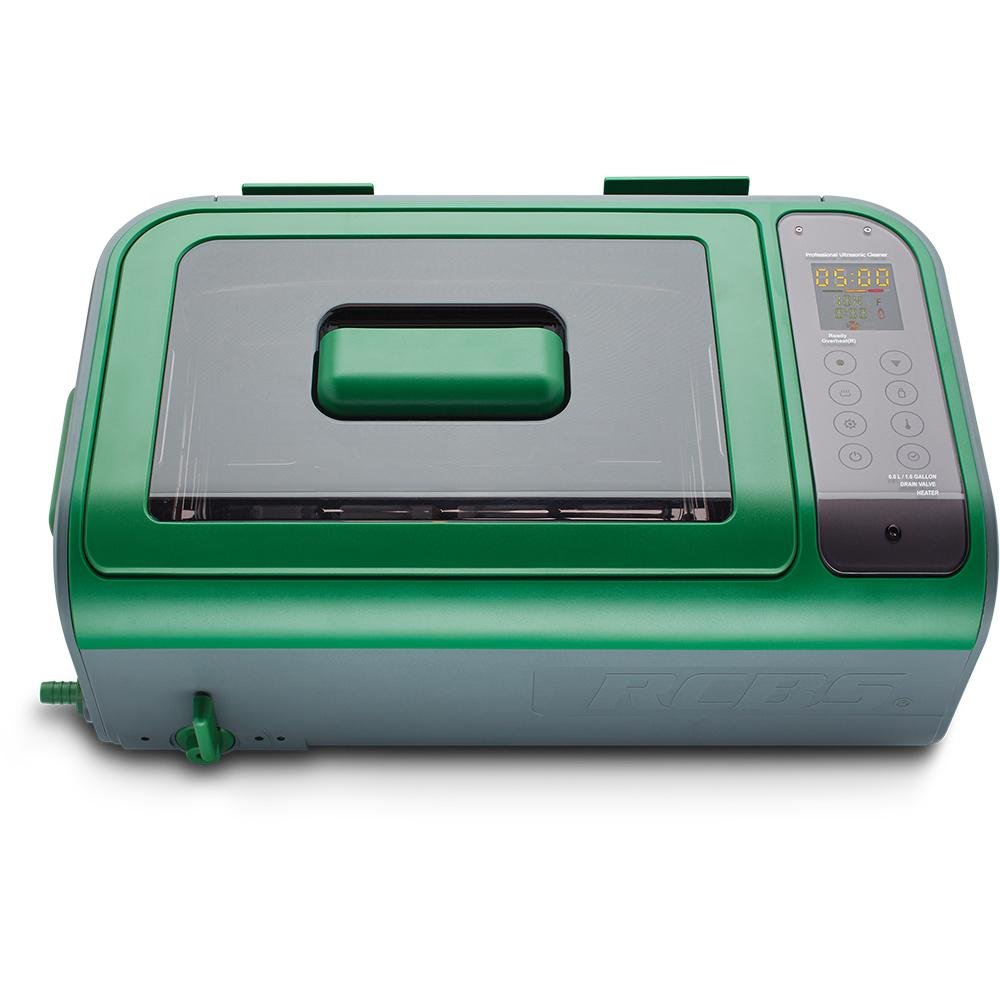 RCBS Ultrasonic Case Cleaner-2 6.3 Quart Stainless Steel Green Gray