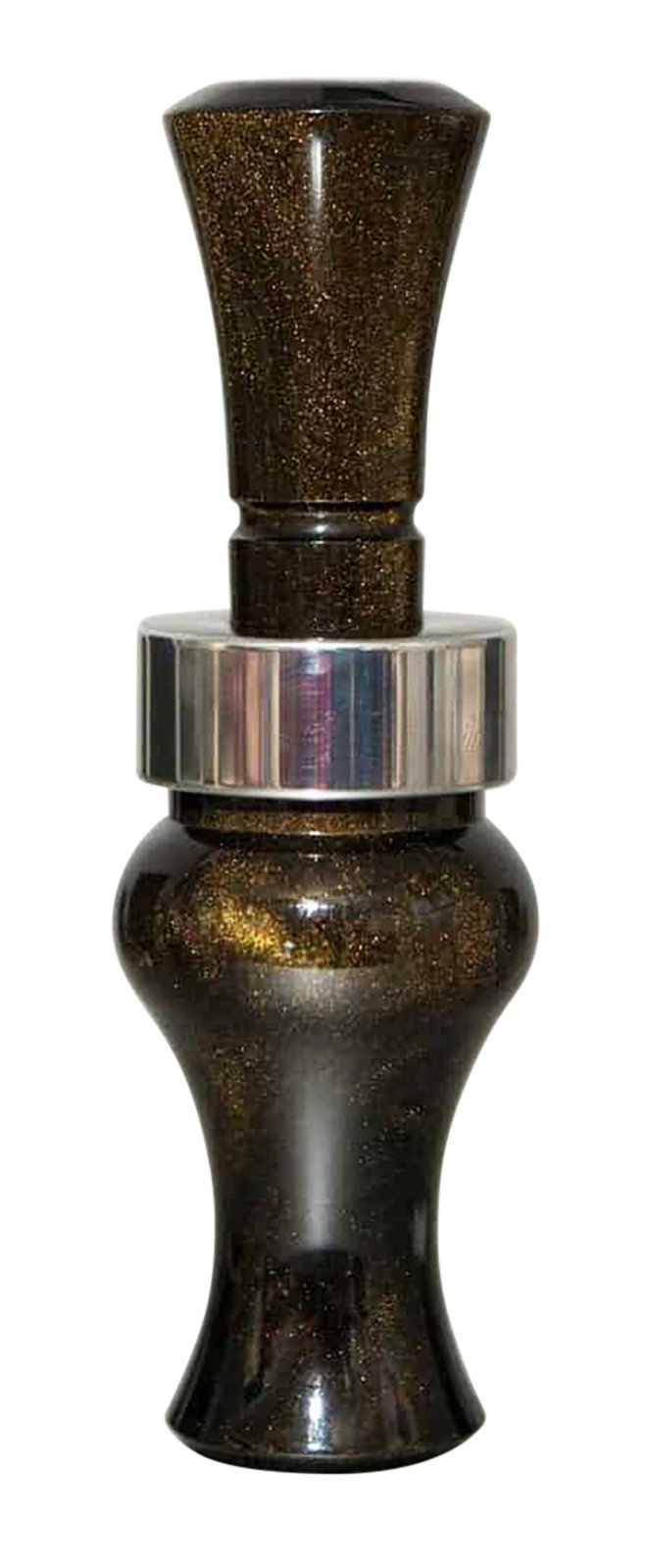 Echo Calls 78905 Meat Hanger Double Reed Duck Call Black Gold Pearl Acrylic - ECHO - DUCKS