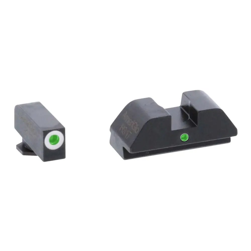 AmeriGlo GL-105 I-Dot Sight, Green Tritium, Glock 42/43 - AmeriGlo
