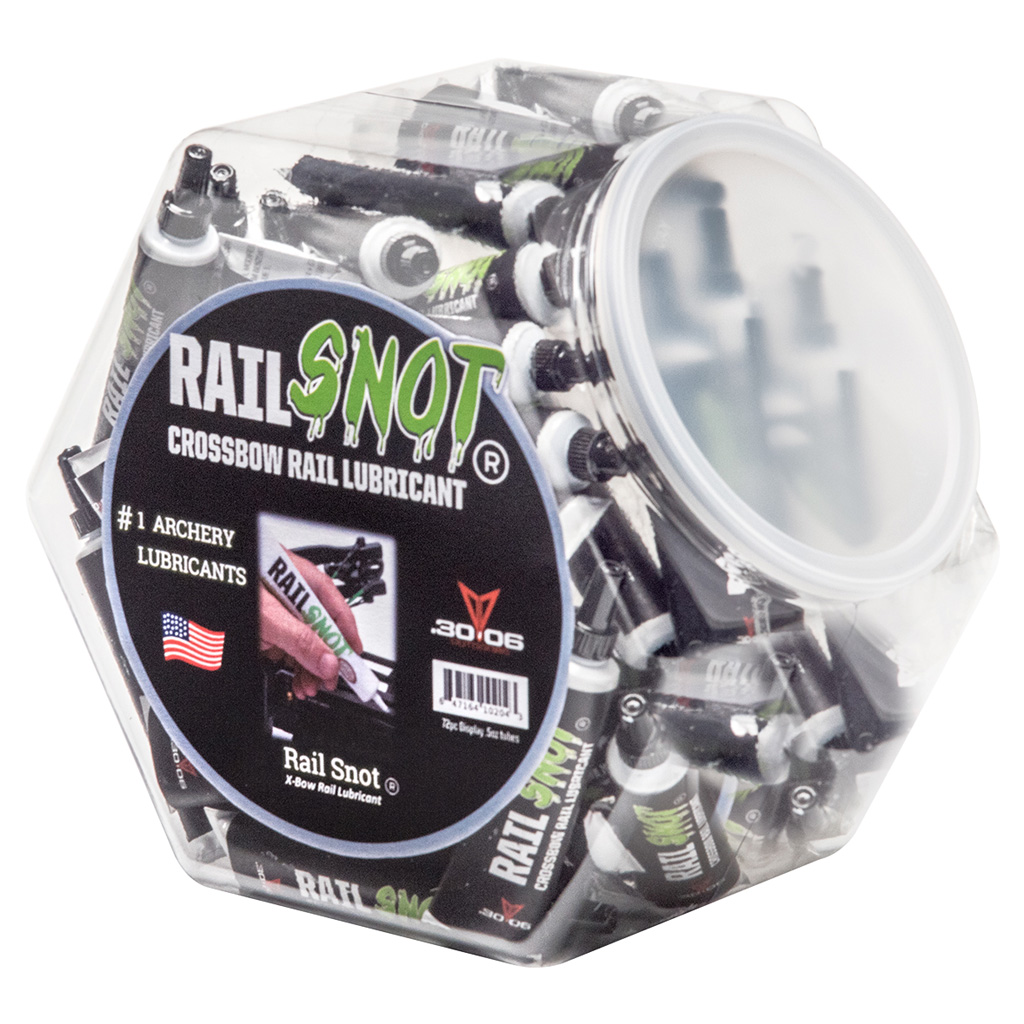 30-06 RS05-72 Rail Snot Crossbow Rail Lube Display, 72 Tubes - 30-06 Outdoors