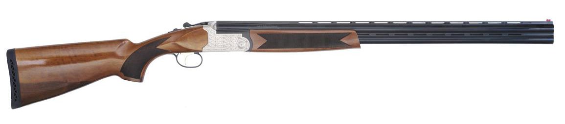 TriStar Arms Setter S/T 28" 410 Gauge Shotgun: Over-Under, Turkish Walnut, 3" Chamber, 5 Interchangeable Choke Tubes, Solid Frame, Sealed Actions, Top Tang Safety