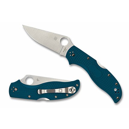 Spyderco C90FP2K390 Stretch 2 SL/PL 3.45" Blue FRN K390 Blade